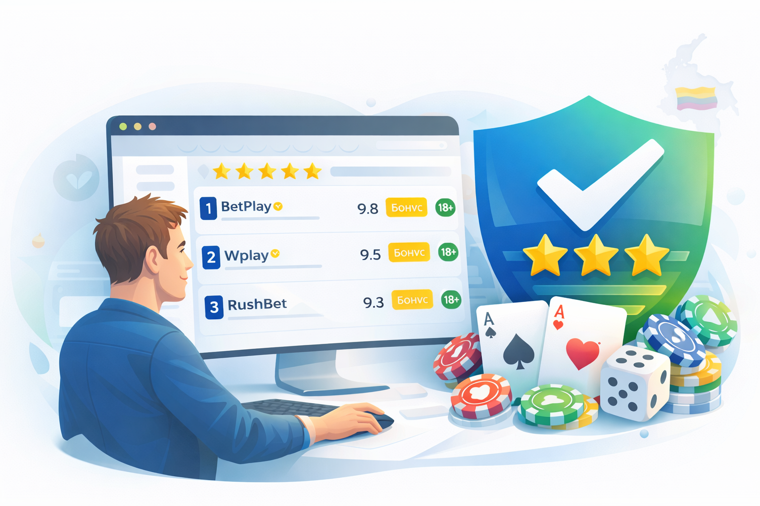 Ilustración: comparación de operadores